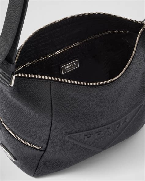 prada schulterriemen|Schwarz Tasche Aus Leder Mit Schulterriemen .